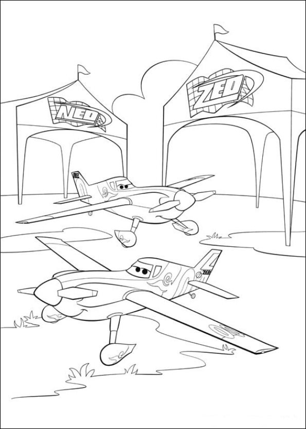 Coloriage Drone